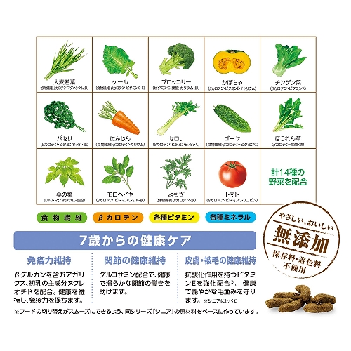 うさぎの毎日１４種<br>緑黄色野菜　ハイシニア
