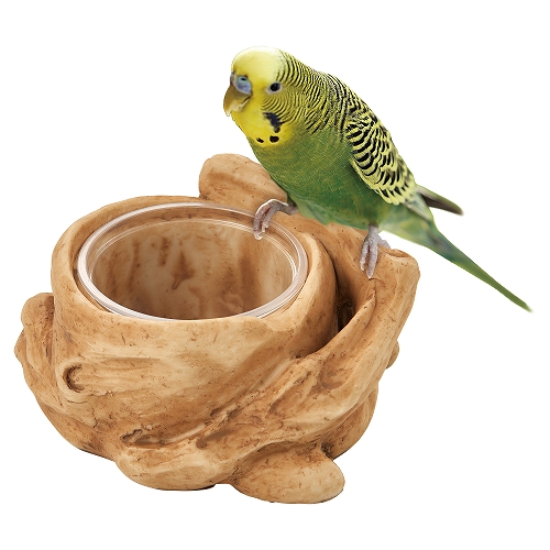 バードパレス　ジオラマディッシュ<br>ナチュラルブラウン