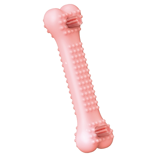 ゴン太のデンタルトイ<br>かむピカコーン　Ｓ　いちごミルク風味