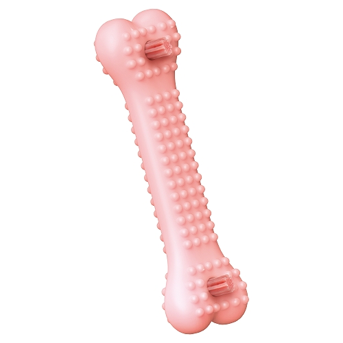 ゴン太のデンタルトイ<br>かむピカコーン　Ｍ　いちごミルク風味