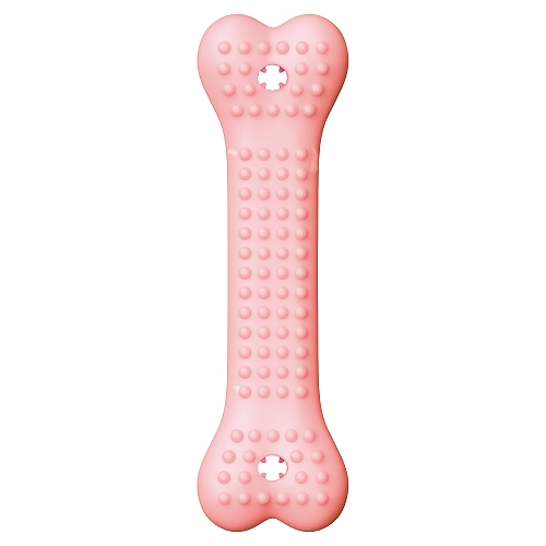 ゴン太のデンタルトイ<br>かむピカコーン　Ｌ　いちごミルク風味