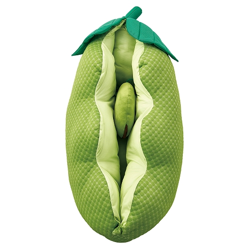 接触冷感ベジタブルベッド<br>そらまめ