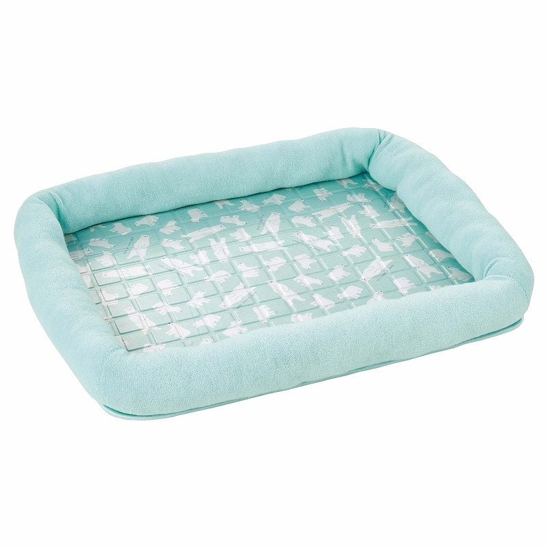 白クマさんの<br>やわらか冷感ベッド　Ｌ