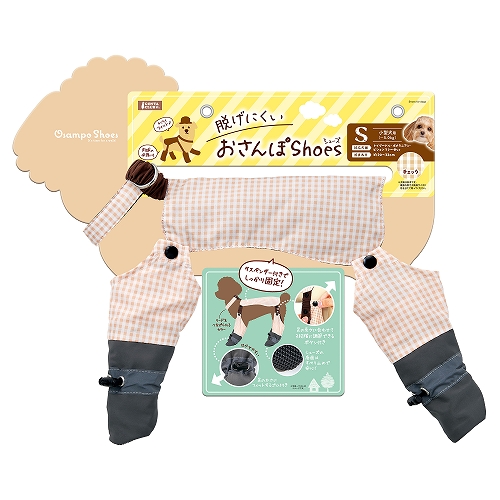 脱げにくいおさんぽシューズ<br>Ｓ　チェック