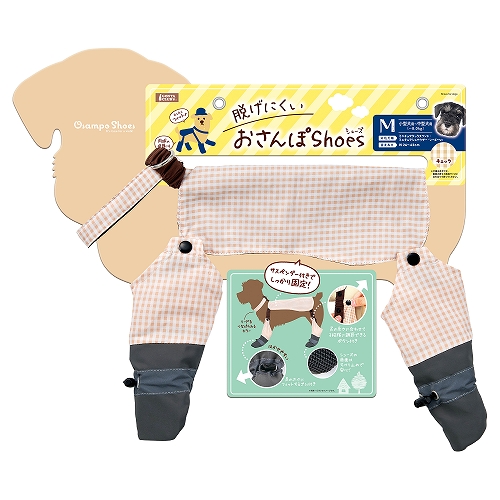 脱げにくいおさんぽシューズ<br>Ｍ　チェック