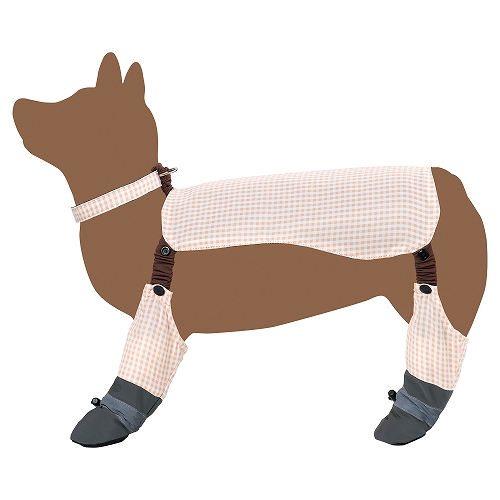 脱げにくいおさんぽシューズ<br>Ｌ　チェック