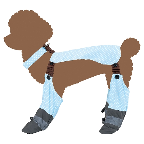 脱げにくいおさんぽシューズ<br>Ｓ　みずたま