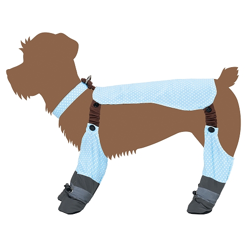 脱げにくいおさんぽシューズ<br>Ｍ　みずたま