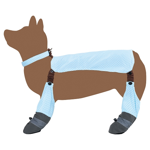 脱げにくいおさんぽシューズ<br>Ｌ　みずたま