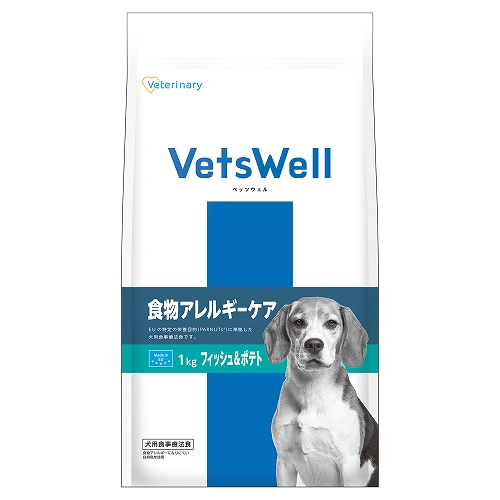 ベッツウェル　犬用食事療法食<br>食物アレルギーケア　フィッシュ＆ポテト