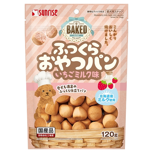 BAKED　ふっくらおやつパン<br>いちごミルク味