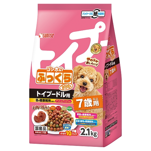 ゴン太のふっくらソフト<br>トイプードル用<br>7歳以上用