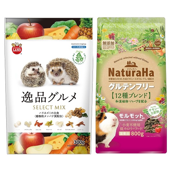 小動物のフード